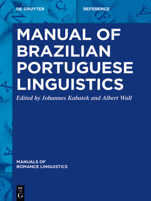 cover image of Manual of Brazilian Portuguese Linguistics